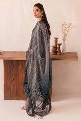 BATOUQ VELVET 059-SK EMBROIDERED 3 PIECE